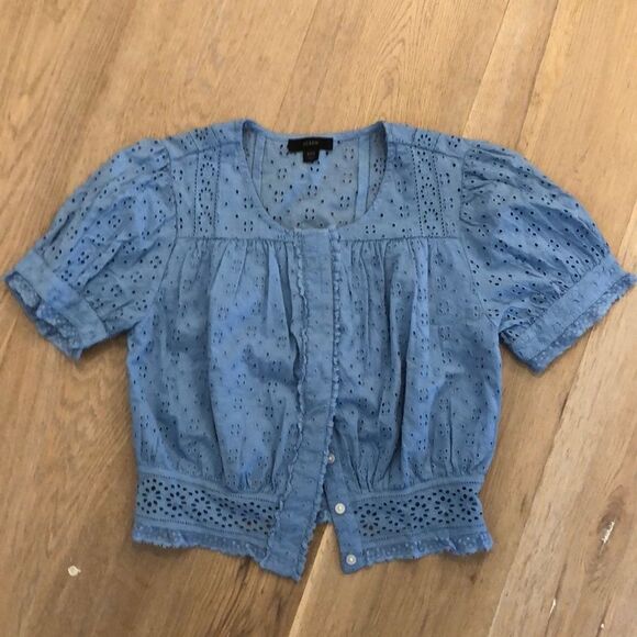 J. Crew Women’s blouse with detail - Picture 1 of 3